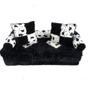 KIAMU SOFA BED MINIMALIS KARAKTER / SOFABED BULU RASFUR LIPAT VARIAN MOTIF