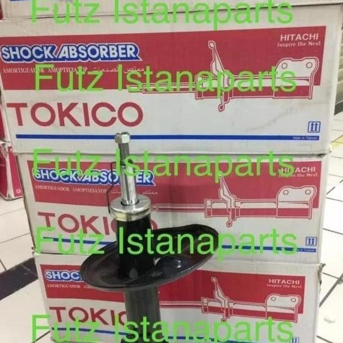 Shock breaker TOKICO NISSAN XTRAIL (T30) 04-07 DEPAN Made in JAPAN