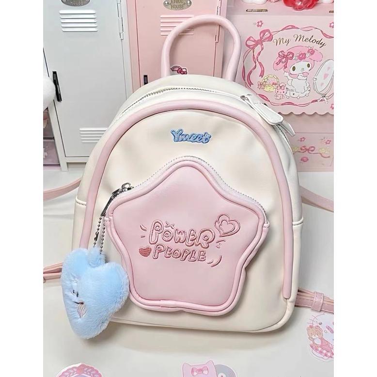 ORIGINAL TAS RANSEL KECIL MUNGIL KULIT WANITA TAS CEWEK BACKPACK MINI GD 8110