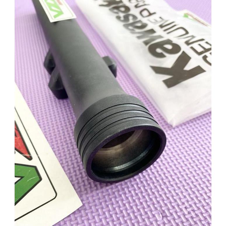 Tabung Bawah Bottom Shock Kiri Hitam Ninja RR New 150 Ori Kawasaki