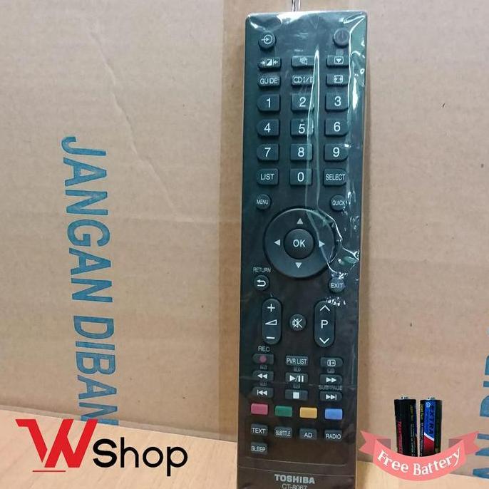 Ready REMOT TV LCD LED TOSHIBA REGZA ORIGINAL