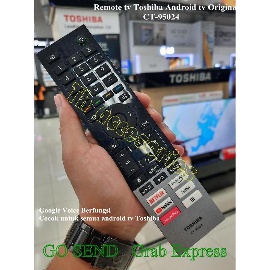 Ready Remote tv Toshiba Android tv smart tv Original CT-95024 CT95024 Ori