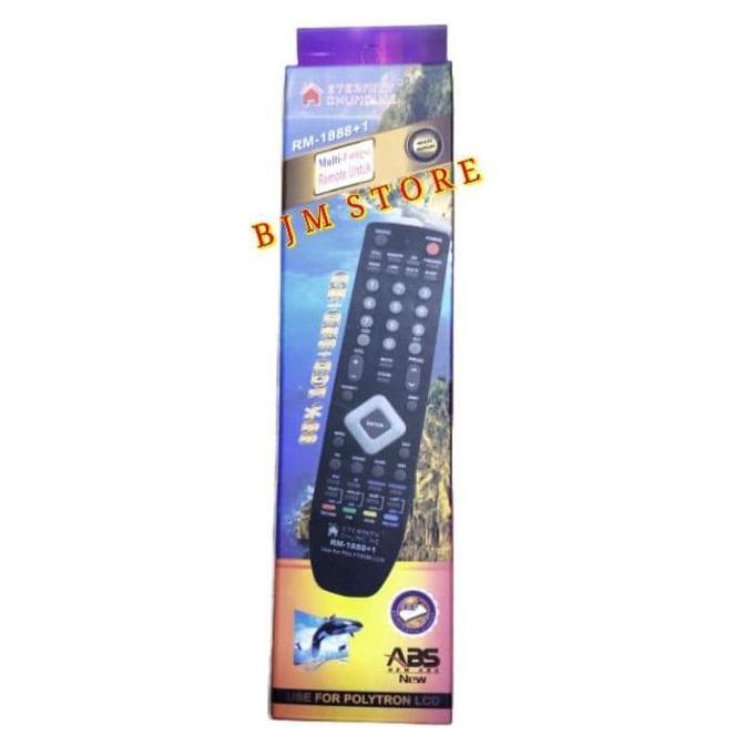 Ready REMOTE TV MULTI POLYTRON LED / LCD - REMOT TV POLYTRON RM 1888+1