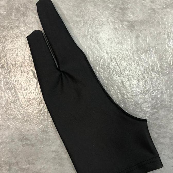Sarung tangan drawing glove untuk pen tablet Wacom Huion Best Seller