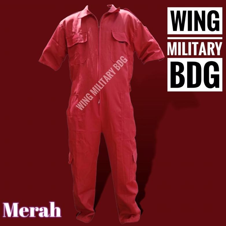 DISKON WEARPACK COVERALL PENDEK - KATELPAK SERAGAM BENGKEL