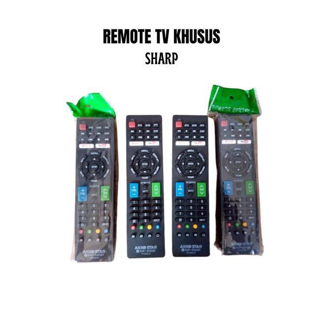 Ready REMOTE TV SHARP LCD LED TV TABUNG REMOT TELEVISI SMART ANDROID SHARP