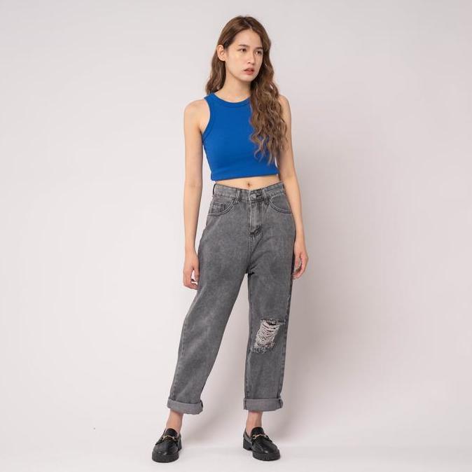 DS358 >> Jeans 9238 - HIGH WAIST JEANS SOBEK