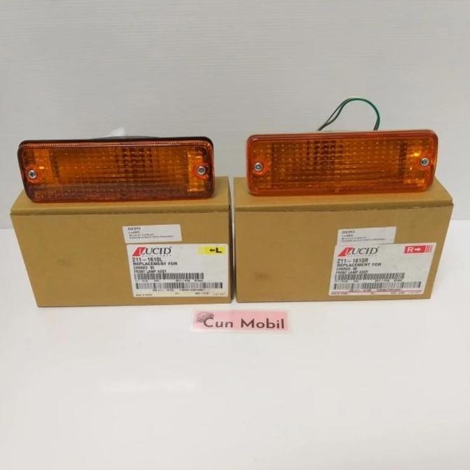 LOLOMY Lampu sen bemper Charade G10 1980 211-1610 Merk Lucid