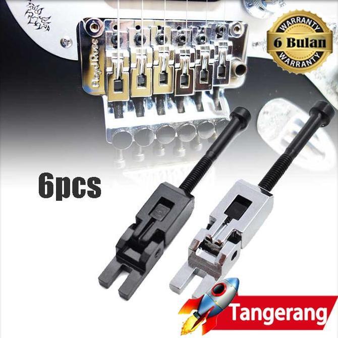TOKOKUSHOP 6pcs Saddle Tremolo Floydrose Saddle Bridge Sadel Tremolo Bridge Gitar