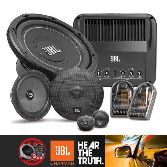 SYAHMANO PAKET AUDIO JBL UNTUK SEMUA MOBIL SOUND QUALITY LEVEL FREE SPEAKERs