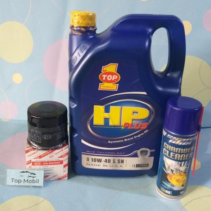 MANAZY Paket oli mesin Top 1 HP PLUS 10W-40 Timor S 515 (3)