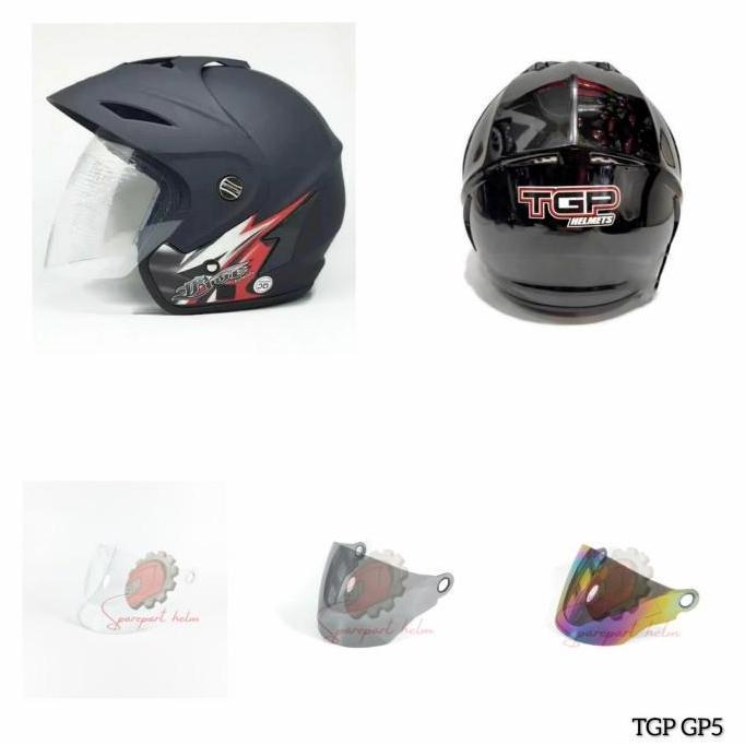 Kaca helm TGP GP 5 Visor helm TGP GP5