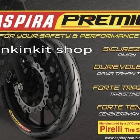 BAN ASPIRA PREMIO 80/90-17 SPORTIVO/FREE PENTIL TUBLES