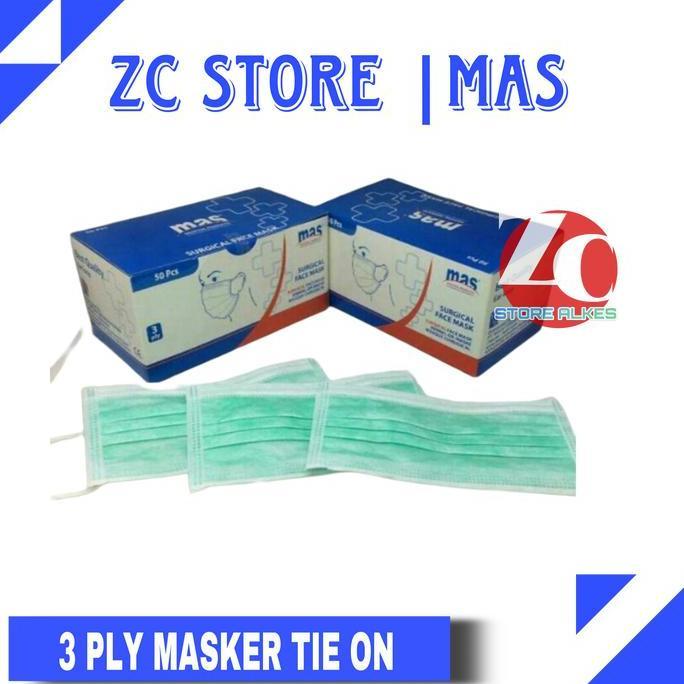 TERBARU - Masker Medis Merk Imaske Surgical Face Mask 50 pcs