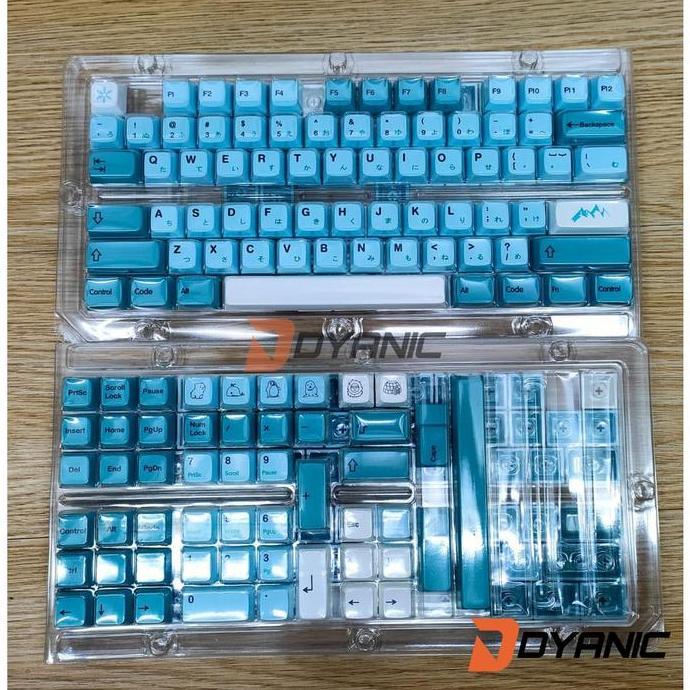 KEYCAPS ICE MOUNTAIN THEME JAPANESE ROOT - XDA PROFILE PBT