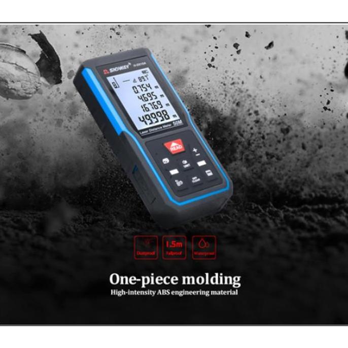 SNDWAY Meteran Laser Distance Digital 40 60 80 100 Laser Merah Hijau