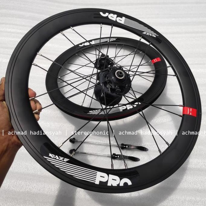 ORIGINAL RAZE.. Wheelset 20inch murni Erto 406 RAZE Rims 20 inch murni ZER
