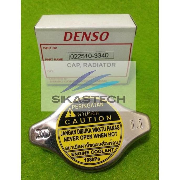 Promo TUTUP RADIATOR CAP 1.1 BAR KEPALA KECIL TOYOTA ETIOS SIENTA WISH DENSO Diskon