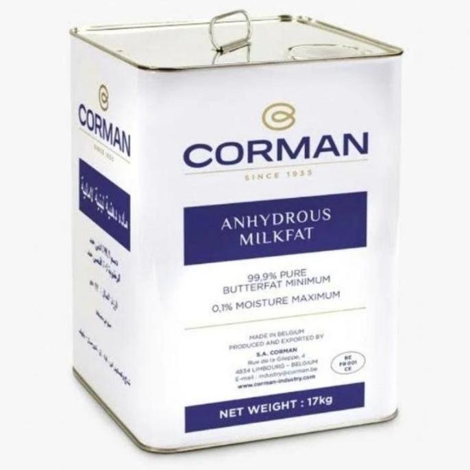 Butter Corman AMF Anhydrous Milk Fat mirip Wijsman Wisman 250 gr gram