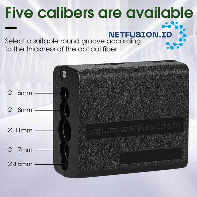 Yogavas_Store - Fiber Optic Slitter Tube 4.5-11Mm Fiber Optic Stripper Kabel Listrik Dan Fiber Optic
