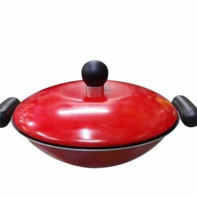 BEBAS ONGKIR - MAXIM VALENTiNO TEFLON MiE WOK WAJAN SERABi 17 CM