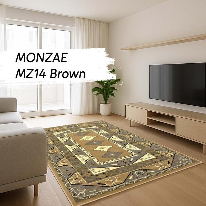KARPET PERMADANI MIRZAE 160X210 BROWN Karpet Permadani