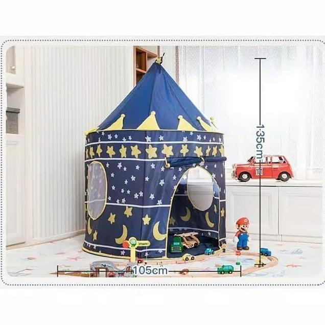 Promo Gs  Mainan Tenda Anak Castle Jumbo / Tenda Princess Anak / Tenda Anak Model Rumah Bisa Cod Cod