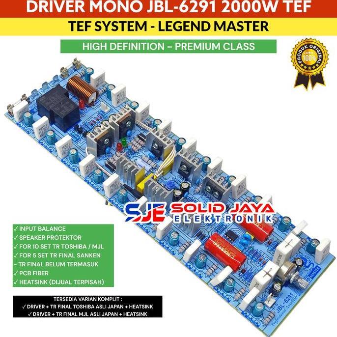 Kit Driver Jbl 6291 Jbl-6291 Jbl6291 Tanpa Tr Final Super Amplifier High Quality