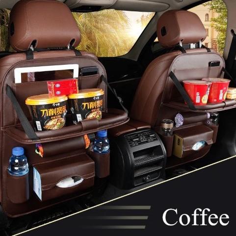 Toyota Avanza Car Seat Mobil Organizer Leather 1 Pasang (2 PCS)