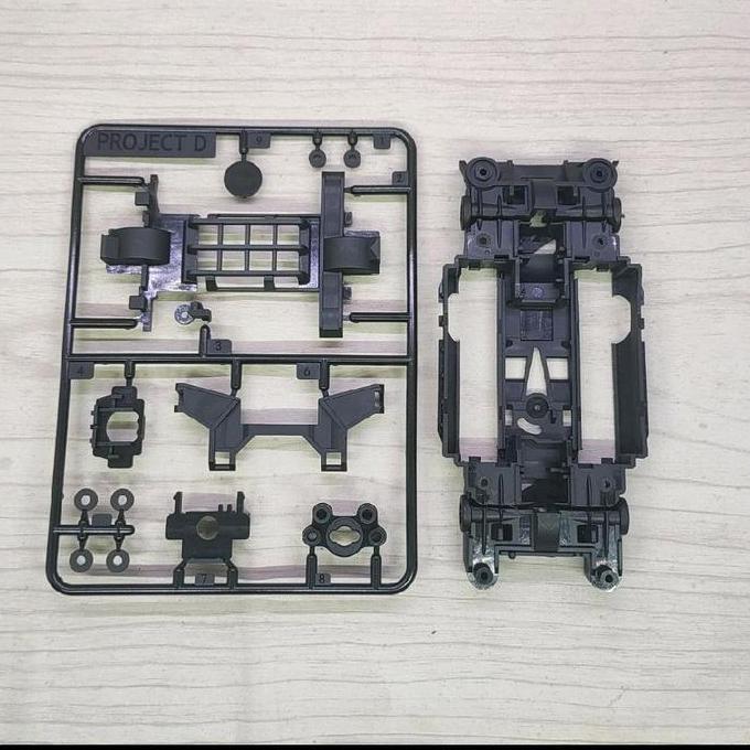 tamiya chassis, center ,NT, dan gearbox ms custom  cutting