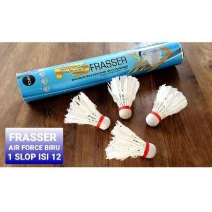 Frasser Shuttlecock badminton smasher biru kok bulutangkis