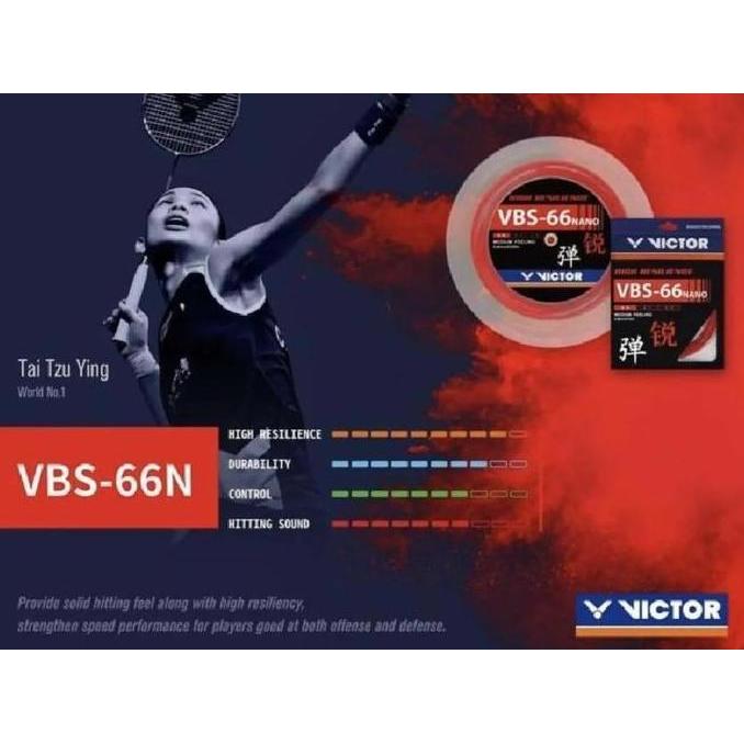 Senar Badminton Victor VBS 66 Nano / VBS 66N / VBS 66 N