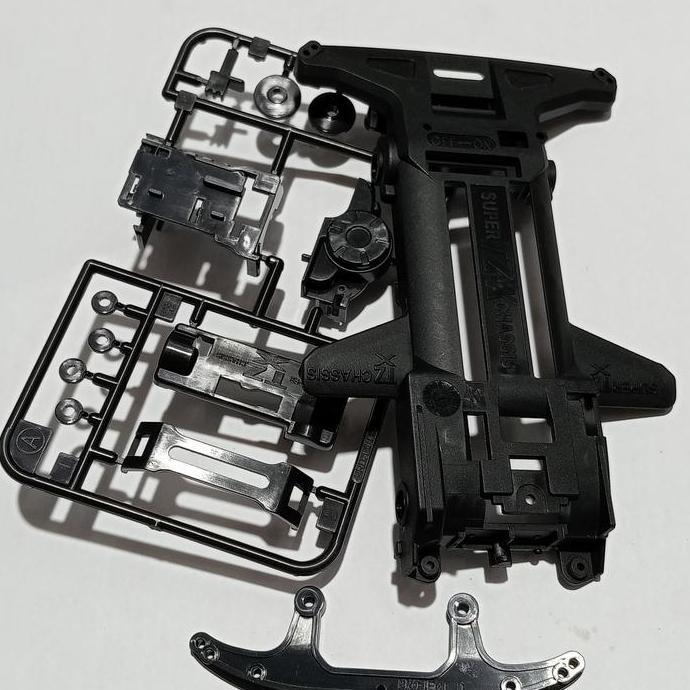 Promo Rep Tamiya Chasis Tzx Set Carbon Project D / Chasis Tamiya Tzx Cod