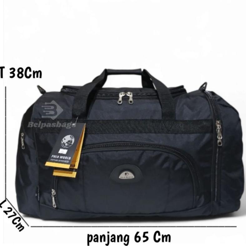 ORIGINAL POLO WORLD TAS TRAVELBAG 0050 / TAS PAKAIAN TRAVELLING / TAS BAJU UKURAN JUMBO