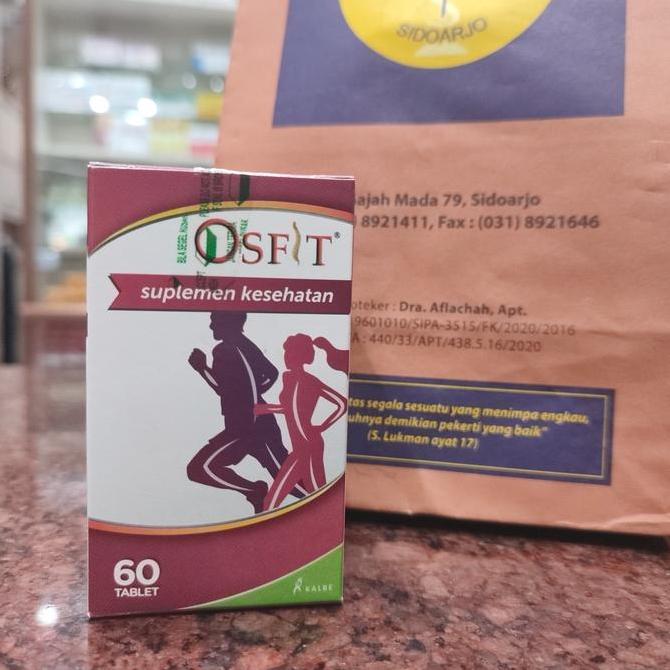 Osfit 1 Botol 60 Tablet / Suplemen Tulang / Osvit / Osfyt / Ozfit