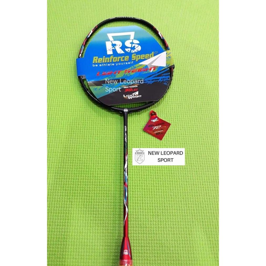 Raket Badminton RS Glide 72 Red / raket bulutangkis