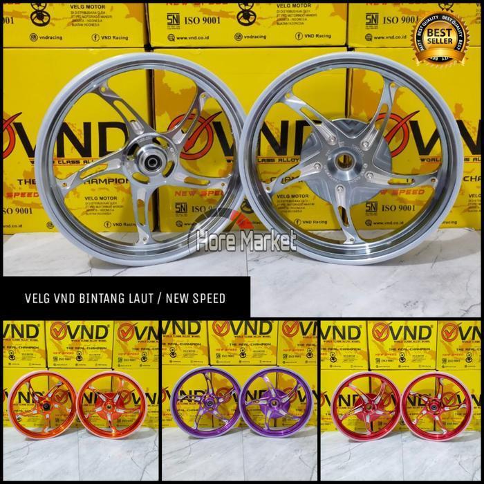 Velg VND New Speed Vario 125 150 / Mio / Beat / Scoopy / Genio 185 x 215 ring 14 velg racing bintang