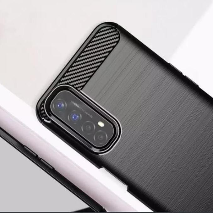 Vivo Y20s silicon softcase jelly karbon case