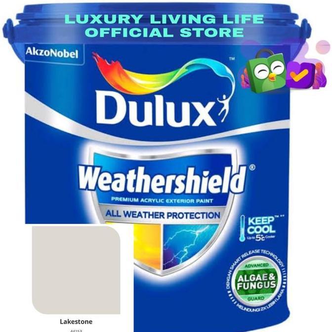 Dulux Weathershield Lakestone 20L pail Tinting CSS Best Quality