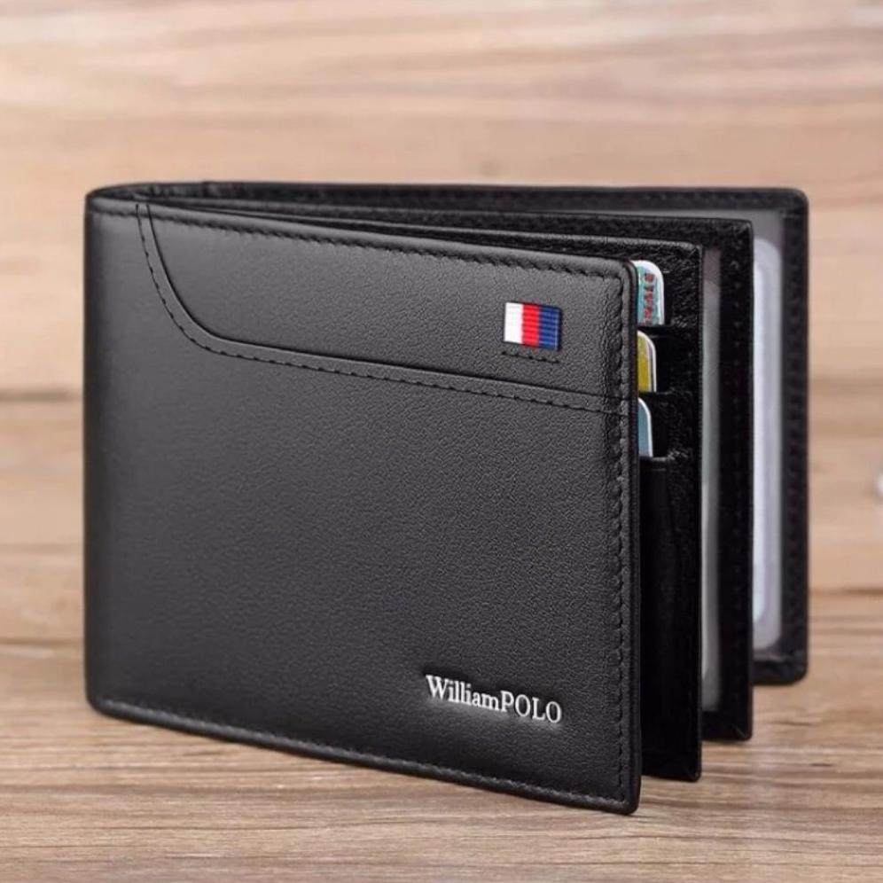 ORIGINAL DOMPET PRIA KEREN DOMPET LIPAT PRIA DOMPET ANAK MUDA VIRAL DOMPET PRIA WILLIAM POLO