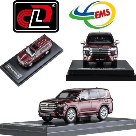 LCD64027-ZX-RE - LCD MODELS 1/64 TOYOTA LAND CRUISER LC300-ZX RED