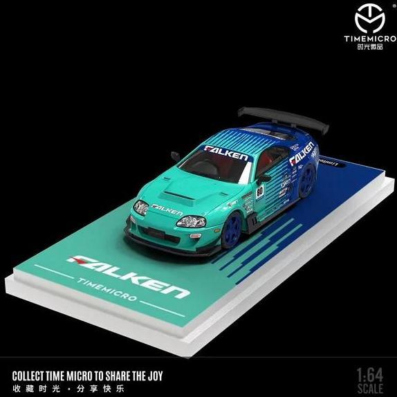 TM644436 - TIME MICRO 1/64 TOYOTA SUPRA A80Z FALKEN
