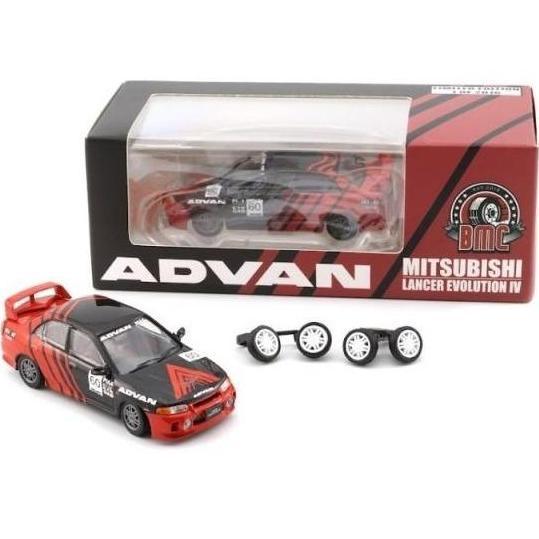 64B0264 - BM Creations 1/64 MITSUBISHI LANCER EVOLUTION IV-ADVAN