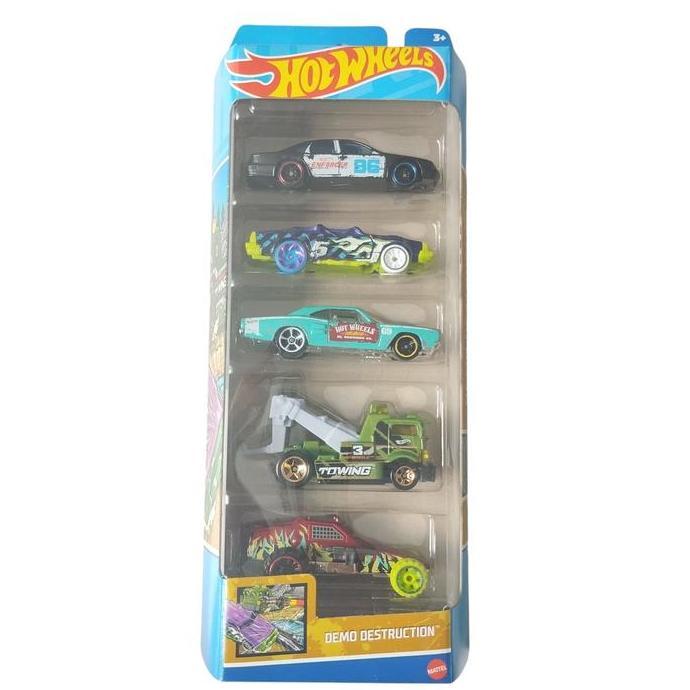 Hot Wheels Heavy Hitcher Demo Destruction 5 Pack AMBC[B]-160