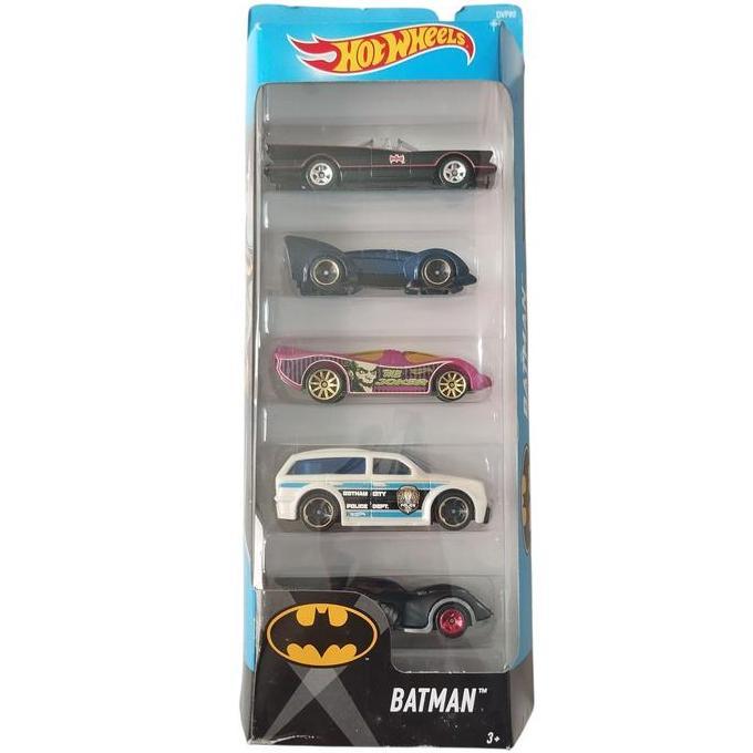 hotwheels hot wheels gift pack isi 5 batman 1966 TV Series Batmobile Batman Live Batmobile Power Pis