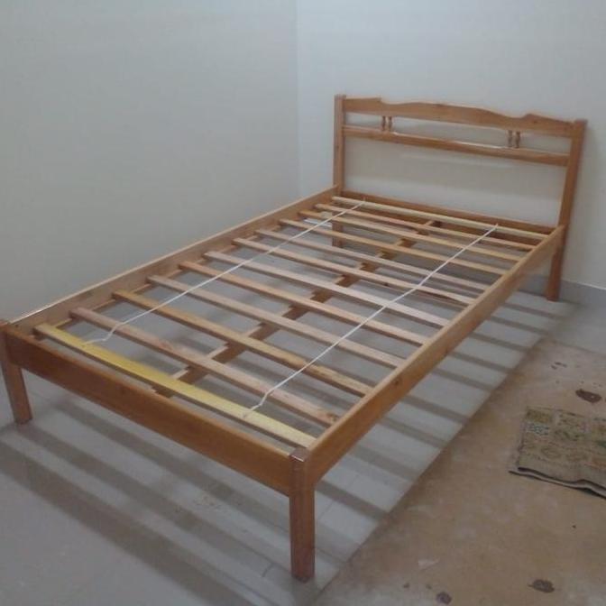 Ranjang Tidur Kayu Ranjang 120x200 Divan Kasur Bandung