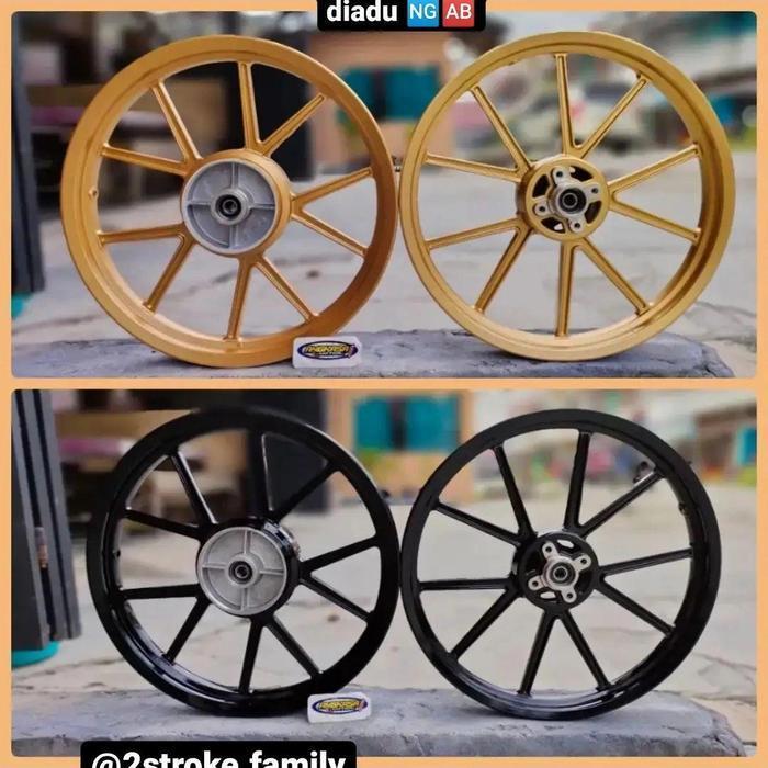 velg racing power copy daytona Yamaha RX-King rxking rxk 1.60 1.85 17