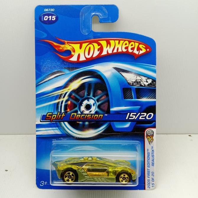 HotWheels   SPLIT DECISION  LINE GOLD  LWA15-331