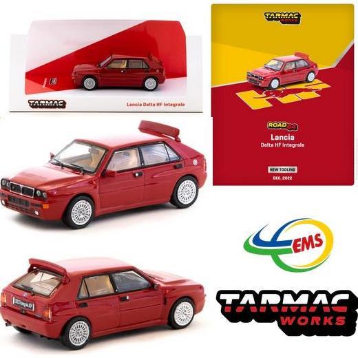 T64R-TL049-RED - Tarmac Works 1/64 Lancia Delta HF Integrale