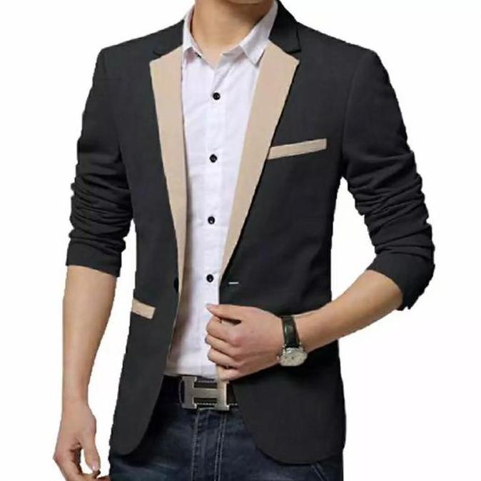 JAS HITAM REMAJA-JAS FORMAL PRIA-JAS BLAZER PRIA-JAS RESMI PERNIKAHAN Original